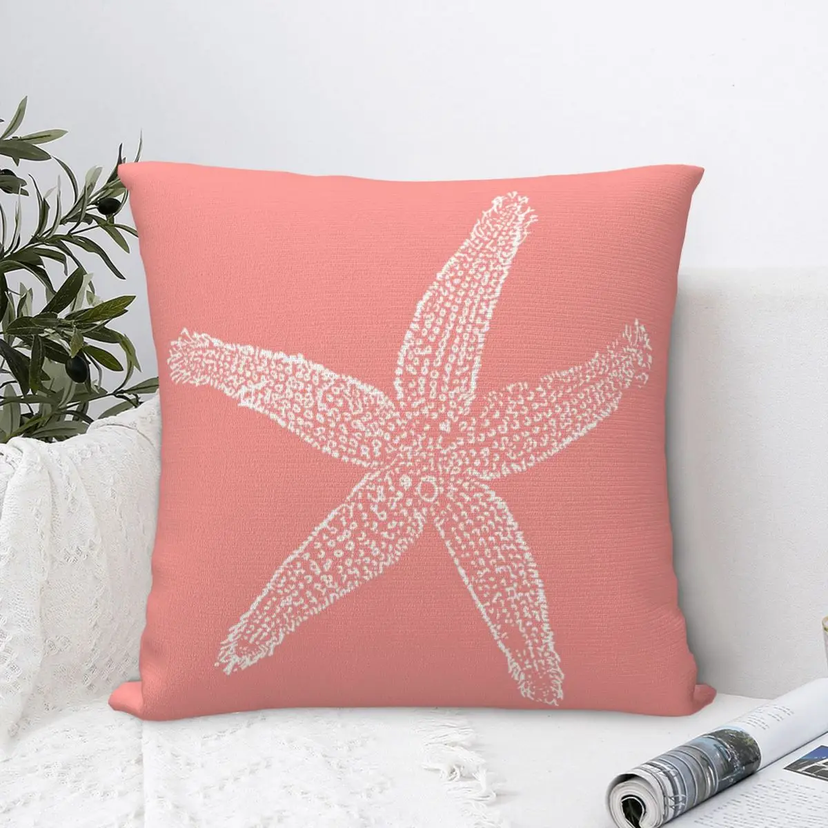 

Vintage Starfish Pillowcase Pillow Case Cushion Cover Home Sofa Car Decorative Throw Pillow Pillowcases Style Cartoon 45*45cm