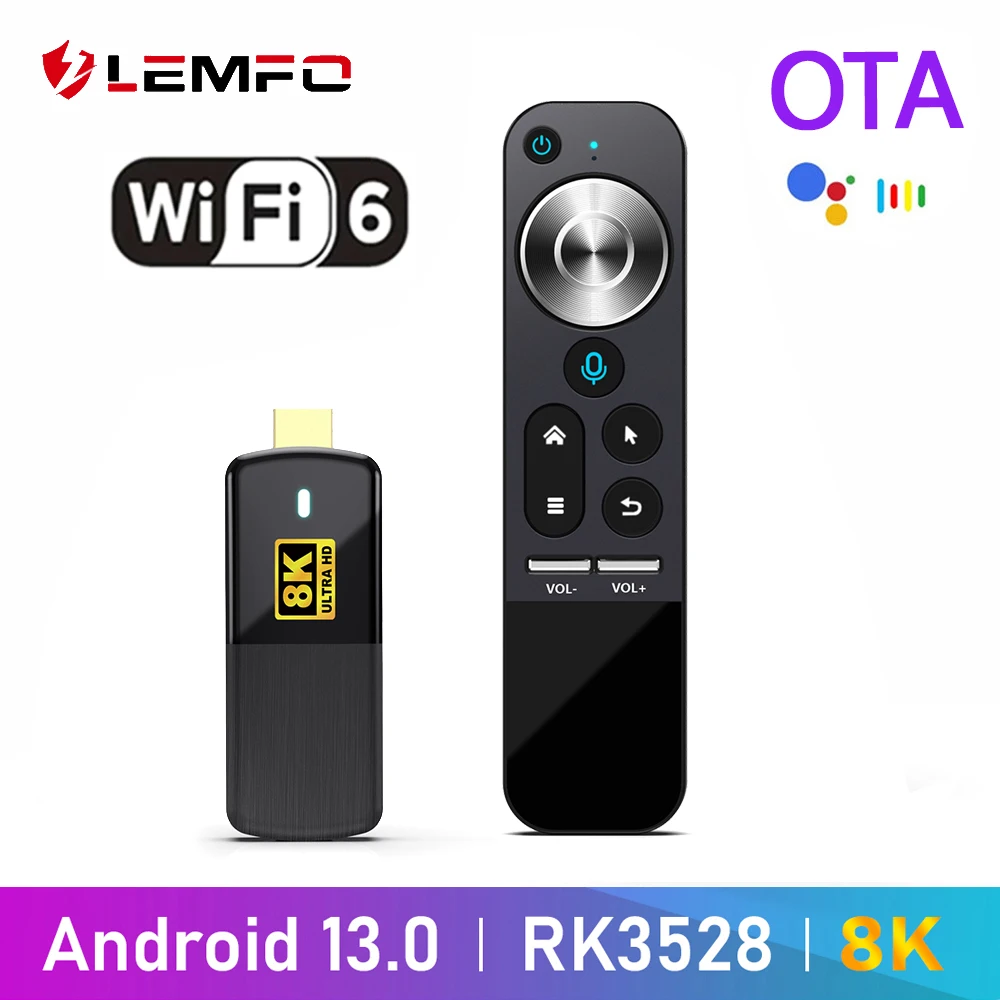 Смарт-ТВ LEMFO H96Max M3 Android 13 RK3528 8K WIFI6 с голосовым управлением Android TV Box 2 Гб 16 Гб OTA медиаплеер
Смарт-ТВ LEMFO H96Max M3 Android 13 RK3528 8K WIFI6 с голосовым управлением Android TV Box 2 Гб 16 Гб OTA медиаплеер