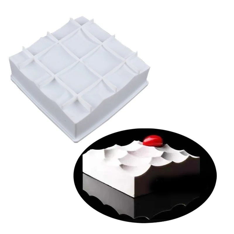 Volcanic Rock Mousse Cake Mold Large Irregularity Geometry Silicone Mold for French Style Desserts Baking Forms
Volcanic Rock Mousse Cake Mold Large Irregularity Geometry Silicone Mold for French Style Desserts Baking Forms