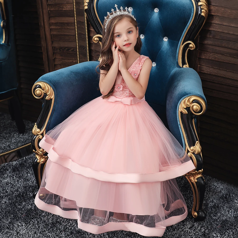 Girls 10 Years Old Dress Children's High-end Banquet Fashion High-end Dress Sleeveless Multi-layer Temperament Flower Girl Dress
Girls 10 Years Old Dress Children's High-end Banquet Fashion High-end Dress Sleeveless Multi-layer Temperament Flower Girl Dress