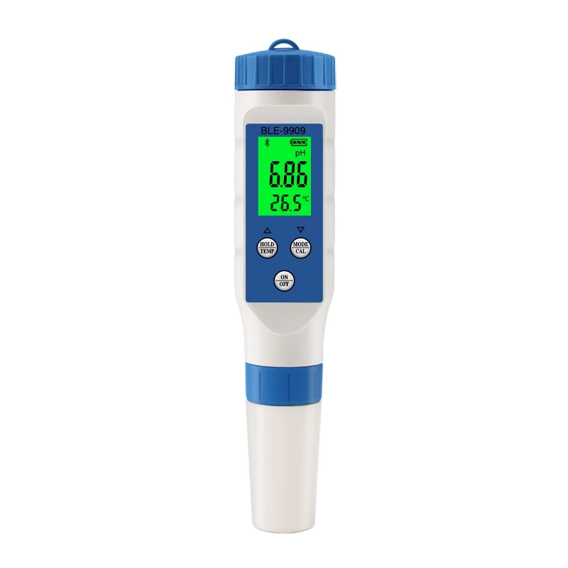 Blue Tooth-Compatible Meter PH/TDS/EC/Salinity/TEMP Water Quality Pen ATC APP Intelligent Control Water Quality Detector
Blue Tooth-Compatible Meter PH/TDS/EC/Salinity/TEMP Water Quality Pen ATC APP Intelligent Control Water Quality Detector