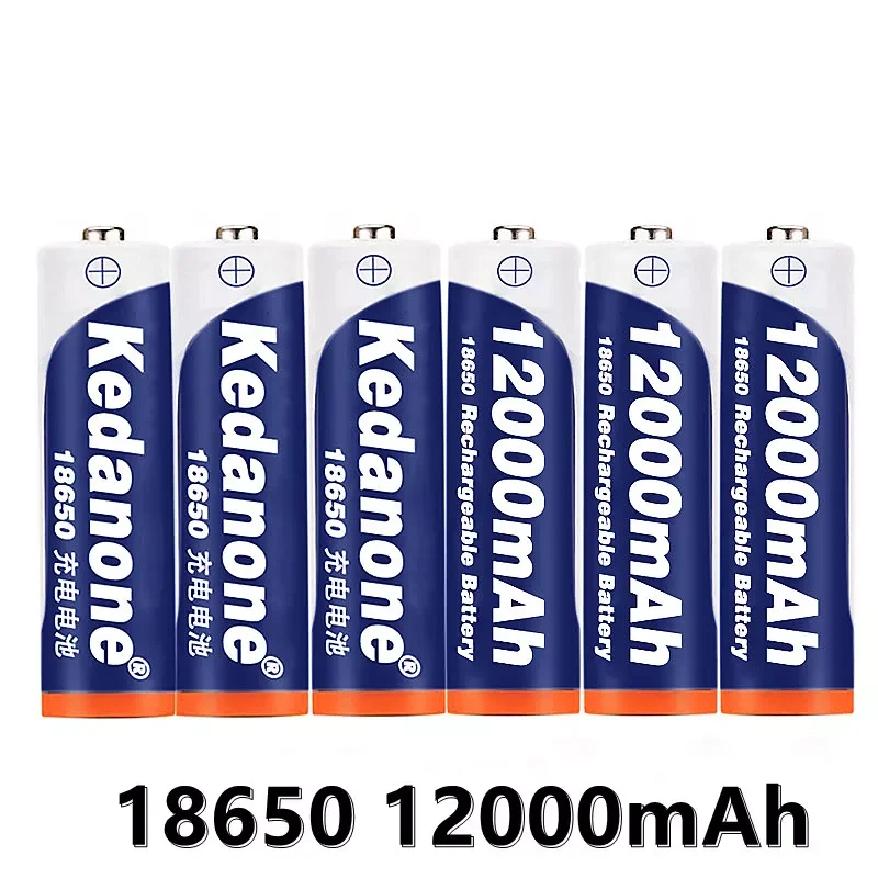 NEW2023 New 18650 Battery Rechargeable Battery 3.7V 18650 12000mAh Capacity Li-ion Rechargeable Battery For Flashlight Torch Bat
NEW2023 New 18650 Battery Rechargeable Battery 3.7V 18650 12000mAh Capacity Li-ion Rechargeable Battery For Flashlight Torch Bat