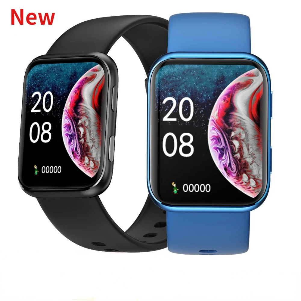 

Умные часы 1,69 дюйма Bluetooth 240*285 полный сенсорный экран мульти-спортивный монитор сердечного ритма для IOS Android женские мужские умные часы