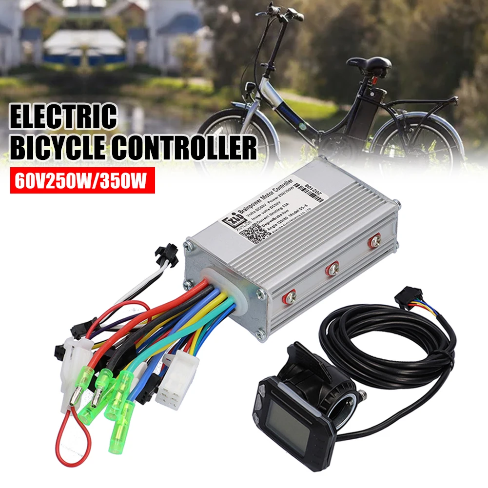 60V 250W/350W Electric Bike Scooter Controller LCD Display Panel E-bike Brushless Controller Kit E-bike Parts
60V 250W/350W Electric Bike Scooter Controller LCD Display Panel E-bike Brushless Controller Kit E-bike Parts