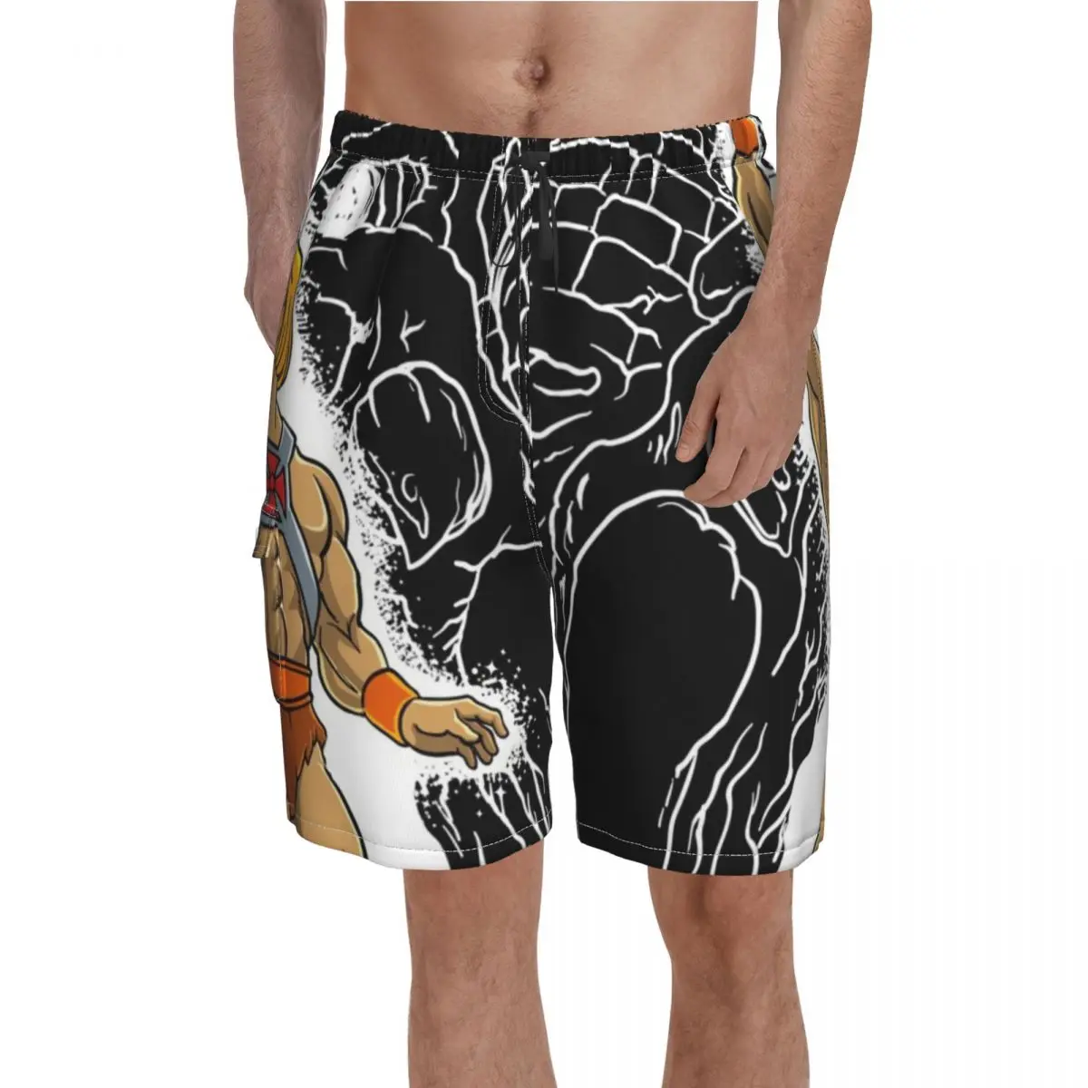 Powerful Man Board Shorts Masters of The Universe Board Short Pants Drawstring Classic Design Swim Trunks Plus Size
Powerful Man Board Shorts Masters of The Universe Board Short Pants Drawstring Classic Design Swim Trunks Plus Size