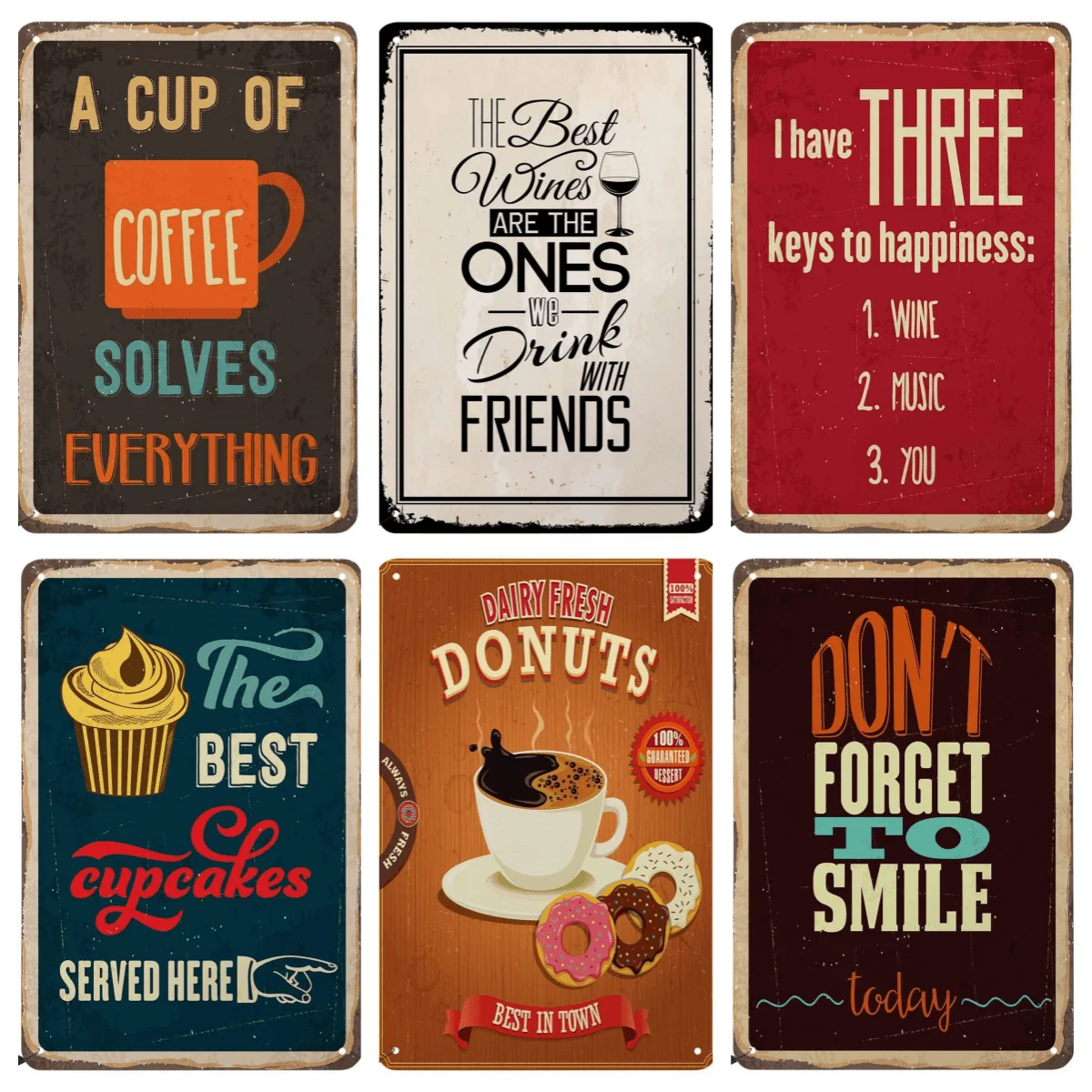 A Cup of Coffee Solves Everything Tin Signs,Vintage Metal Tin Sign for Men Women,Wall Decor for Bars,Restaurants,Cafes Pubs,12x8
A Cup of Coffee Solves Everything Tin Signs,Vintage Metal Tin Sign for Men Women,Wall Decor for Bars,Restaurants,Cafes Pubs,12x8