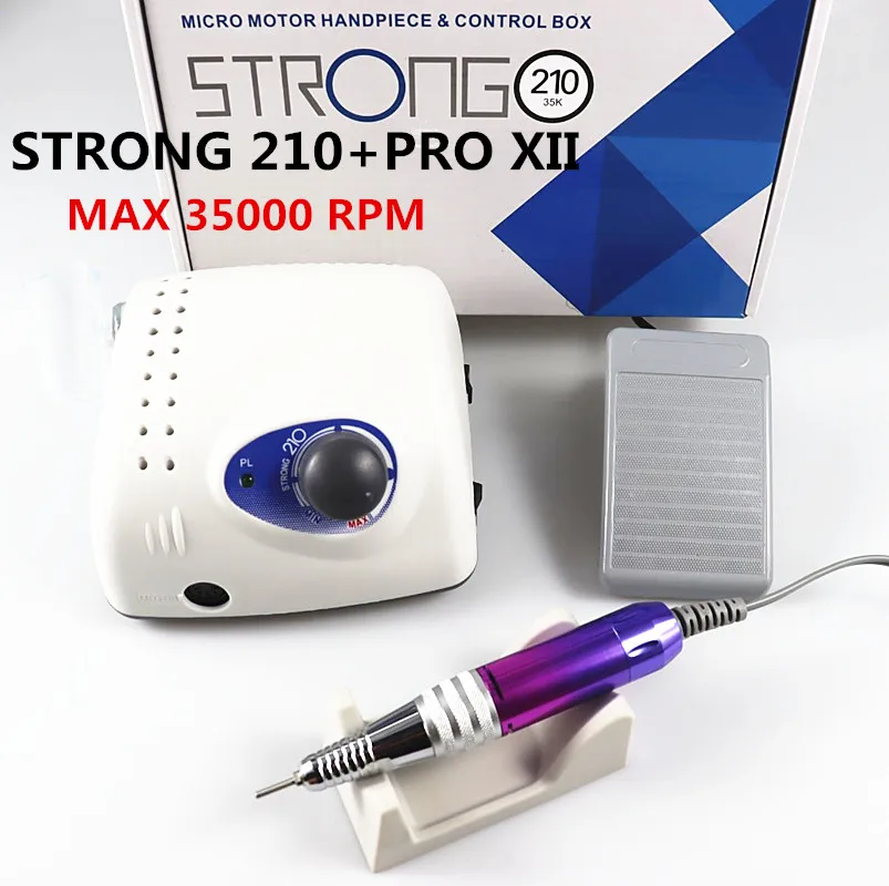 Strong 210 Nail Drill 65W 35000 Machine Cutters for Electric Manicure Nail Drill Milling Manicure Machine Polish Nail File
Strong 210 Nail Drill 65W 35000 Machine Cutters for Electric Manicure Nail Drill Milling Manicure Machine Polish Nail File