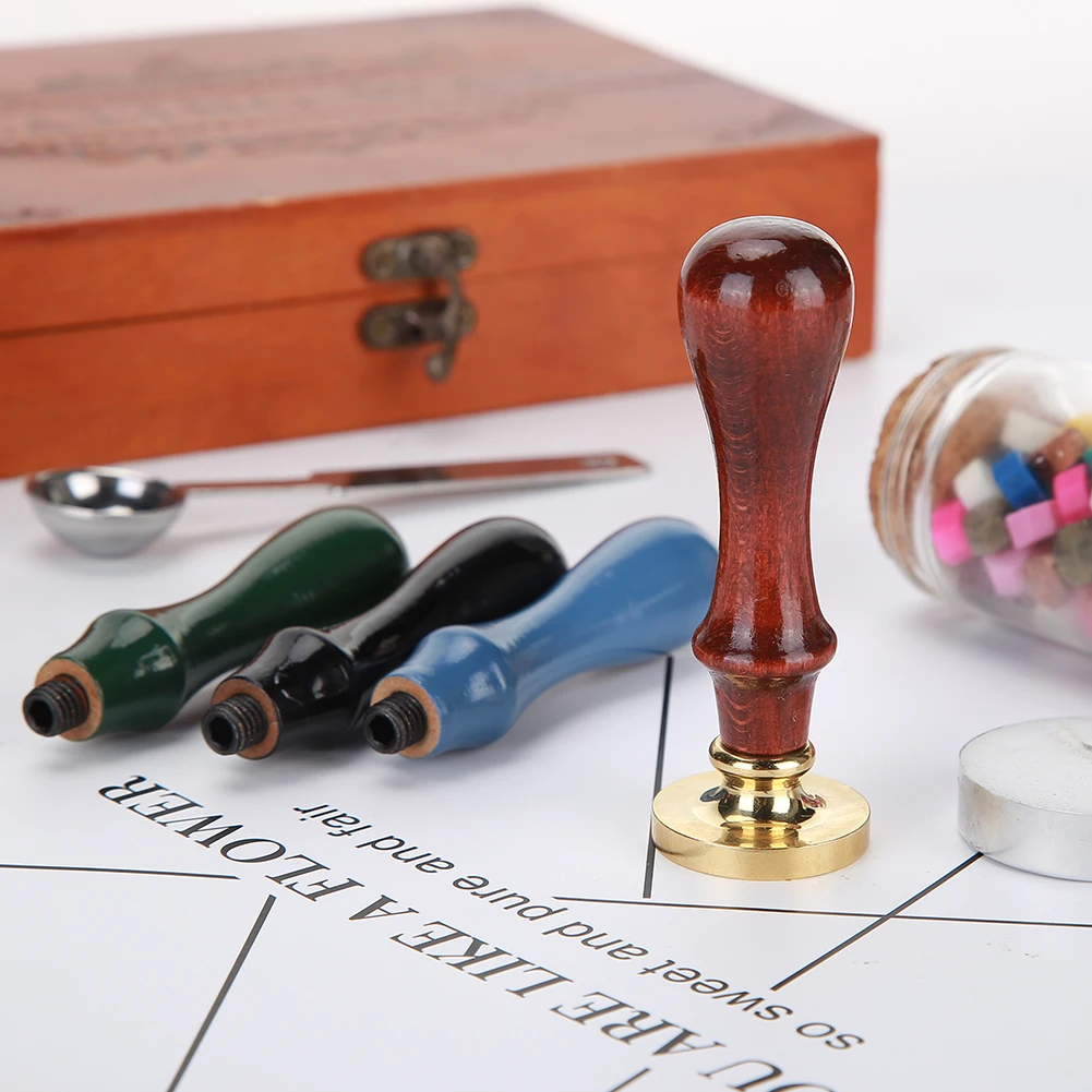 Durable Stamp Handle Antique Metal Seal Wax Stamp Lotus Wooden Handle Supply Craft Customs Wedding Stamp Accessories
Durable Stamp Handle Antique Metal Seal Wax Stamp Lotus Wooden Handle Supply Craft Customs Wedding Stamp Accessories