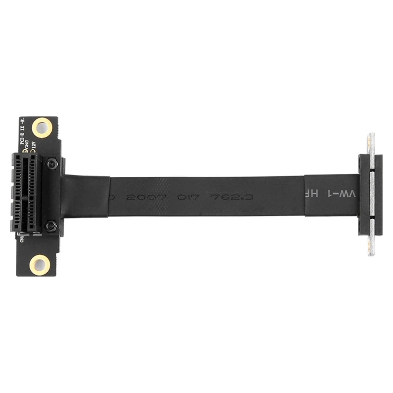 90 ° PCIE X1 Riser Cable PCIe 3,0x1 to x1 8 Гбит/с высокоскоростной удлинитель PCI Express 1x Riser Card ленточный удлинитель
90 ° PCIE X1 Riser Cable PCIe 3,0x1 to x1 8 Гбит/с высокоскоростной удлинитель PCI Express 1x Riser Card ленточный удлинитель