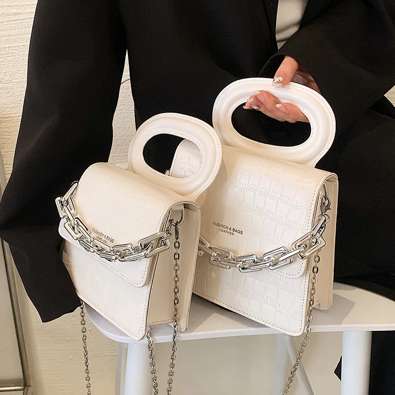 Pu Leather Female Bag Solid Color Casual Handbag Chain Women's Bag 2022 Trend Crossbody Bags for Women Luxury Woman Shoulder
Pu Leather Female Bag Solid Color Casual Handbag Chain Women's Bag 2022 Trend Crossbody Bags for Women Luxury Woman Shoulder