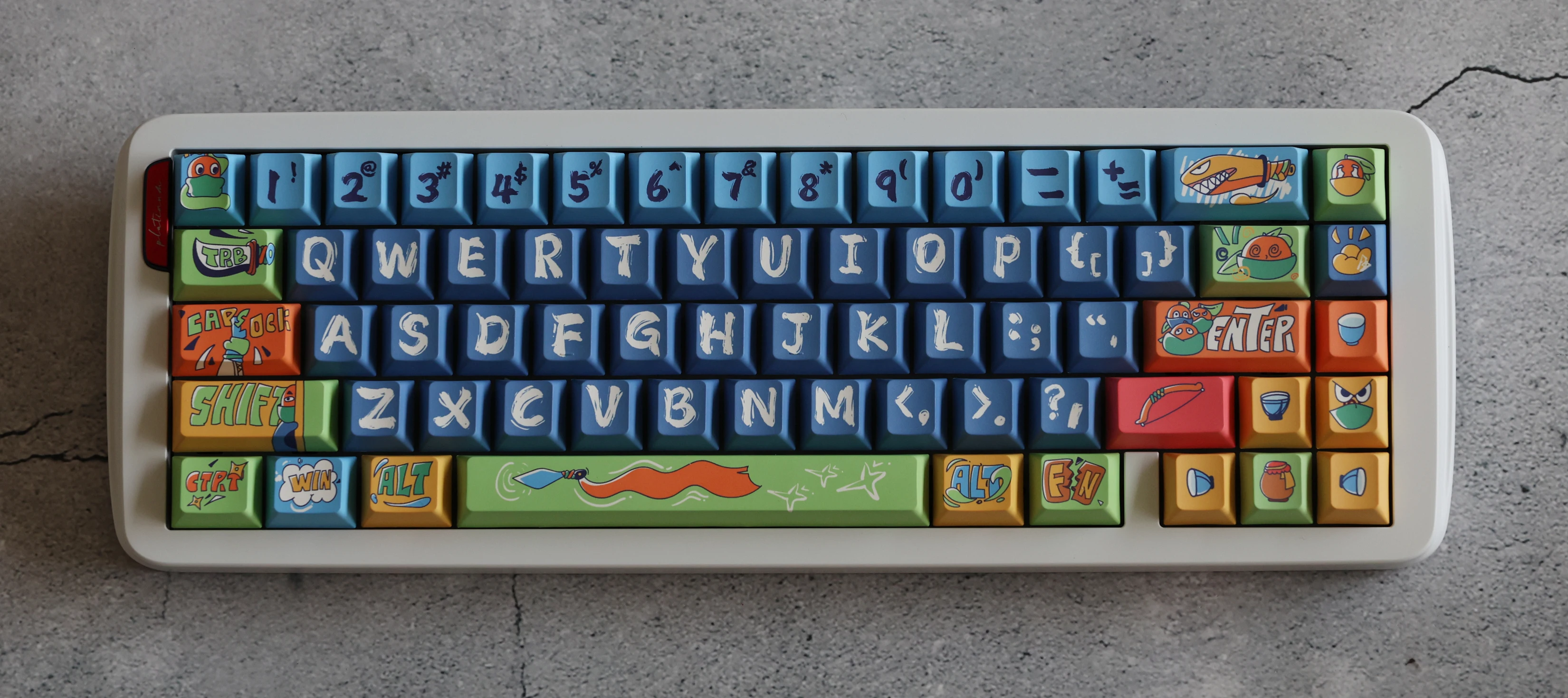 143 keys/set original hand-painted keycaps PBT keycaps for MX Switch mechanical keyboard cherry outline original design
143 keys/set original hand-painted keycaps PBT keycaps for MX Switch mechanical keyboard cherry outline original design