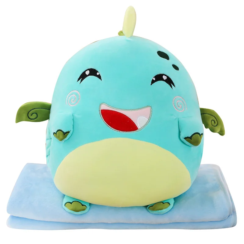 Colorful Soft Stuffed Animal 3 In 1 Pillow with Blanket Kawaii Plush Dinosaur Unicorn Elephant Cat Toy for Children Cartoon Gift
Colorful Soft Stuffed Animal 3 In 1 Pillow with Blanket Kawaii Plush Dinosaur Unicorn Elephant Cat Toy for Children Cartoon Gift