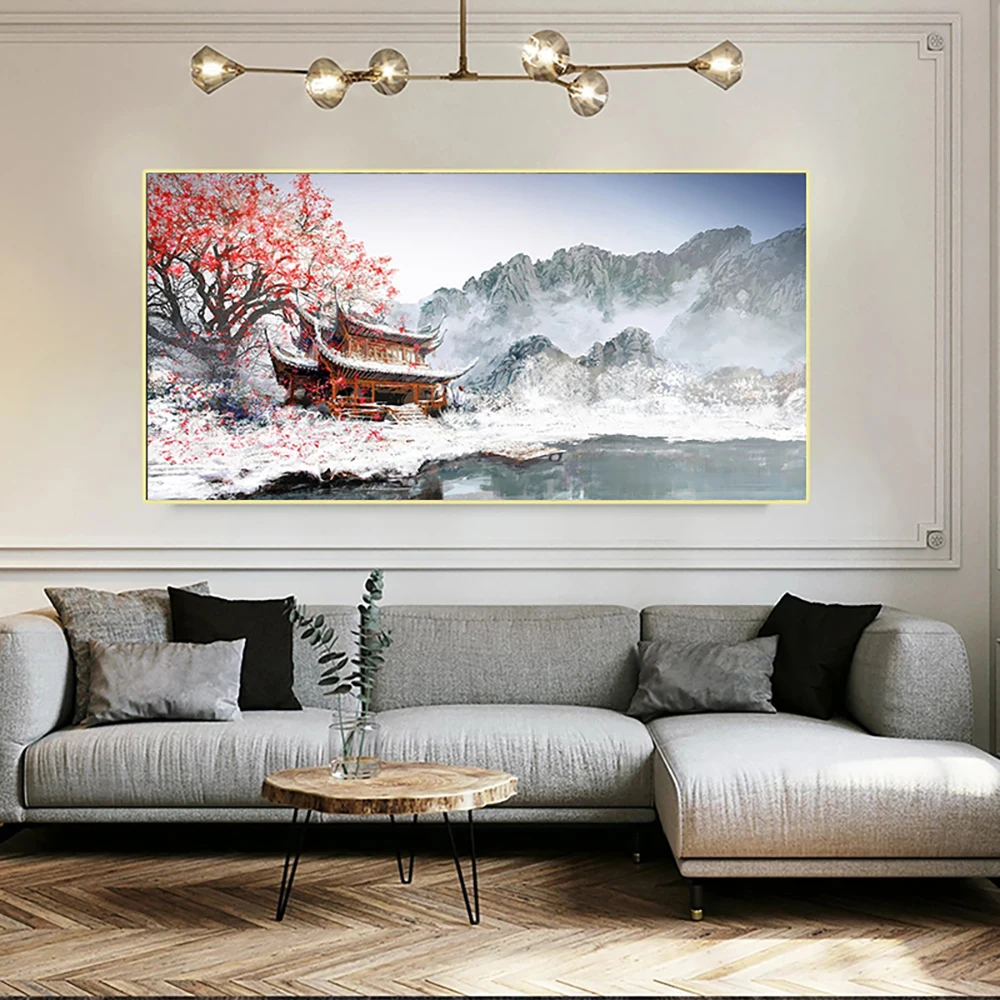 DIY 5D Diamond Painting Kits Winter Plum Snow Scenery Diamond Embroidery Landscape Cross Stitch Wall Art Painting Home Decor
DIY 5D Diamond Painting Kits Winter Plum Snow Scenery Diamond Embroidery Landscape Cross Stitch Wall Art Painting Home Decor