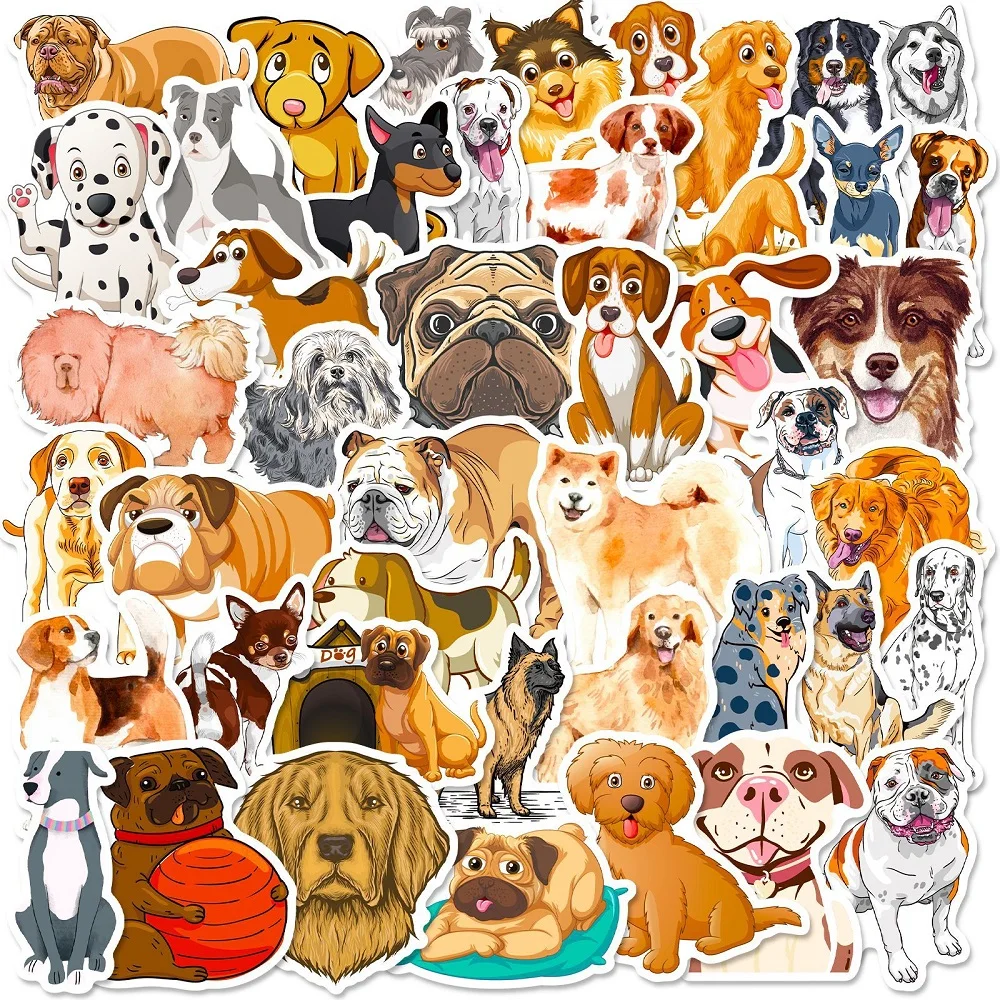 10/30/50 PCS Cute Animal Pet Dog Cartoon Graffiti Stickers Decals for Laptop Notebook Luggage Car Funny Sticker DIY Classic Toys
10/30/50 PCS Cute Animal Pet Dog Cartoon Graffiti Stickers Decals for Laptop Notebook Luggage Car Funny Sticker DIY Classic Toys