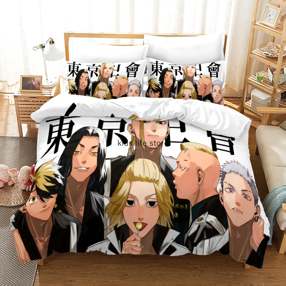 Tokyo Revengers Bedding Set 2-3 Pieces US/Europe/UK Size Quilt Comforter Anime Duvet Cover Pillow Case Sets for Adult Children
Tokyo Revengers Bedding Set 2-3 Pieces US/Europe/UK Size Quilt Comforter Anime Duvet Cover Pillow Case Sets for Adult Children