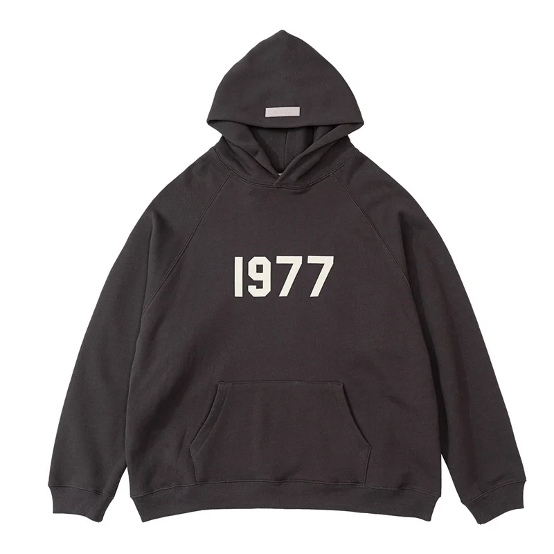 New Fashion wear Streetwear 1977 Loose Oversize Plush Superior Quality Hoodies Hooded Sweatshirt for Men
New Fashion wear Streetwear 1977 Loose Oversize Plush Superior Quality Hoodies Hooded Sweatshirt for Men