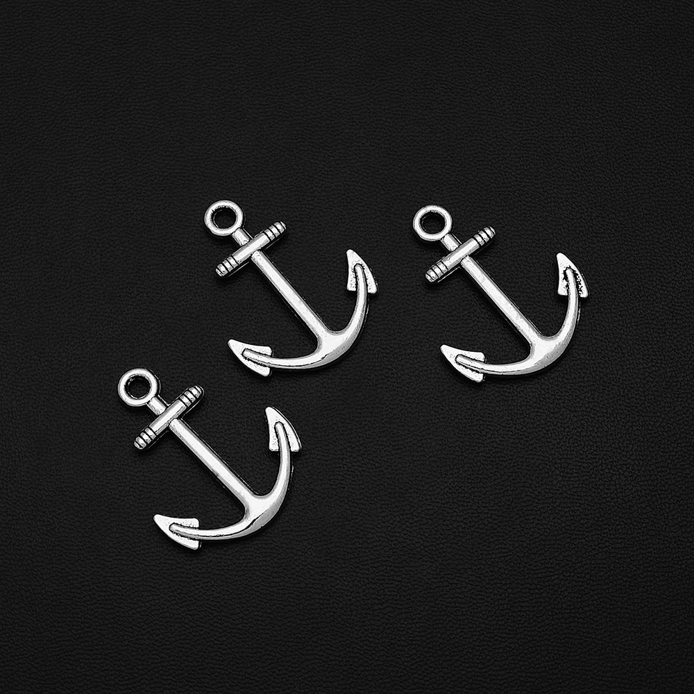 10pcs/Lots 25x32mm Antique Silver Plated Anchor Charms Sea Ocean Pendants For Diy Necklaces Jewelry Making Supplies Accessories
10pcs/Lots 25x32mm Antique Silver Plated Anchor Charms Sea Ocean Pendants For Diy Necklaces Jewelry Making Supplies Accessories