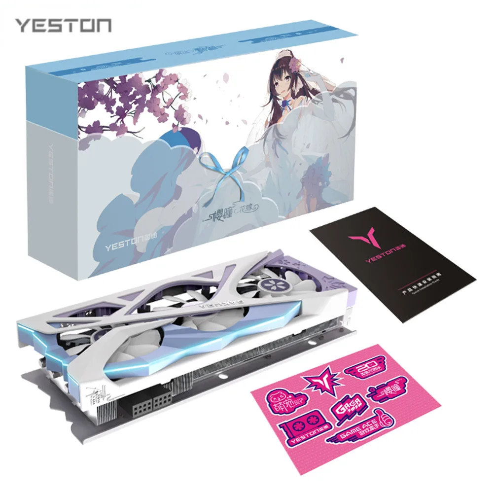 New Yeston RX6800XT 16G D6 Graphic Card 21/7nm 2065-2310MHz 256bit/GDDR6 PCI-Express 4.0 Video Card
New Yeston RX6800XT 16G D6 Graphic Card 21/7nm 2065-2310MHz 256bit/GDDR6 PCI-Express 4.0 Video Card