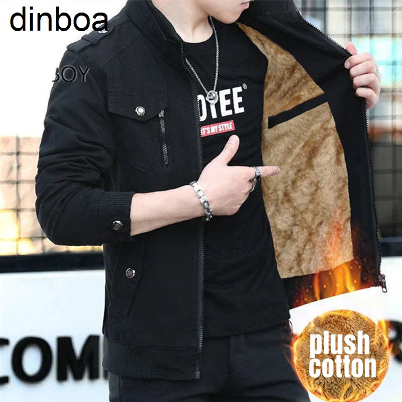Men's Plush Thick Jacket Jacket, Autumn and Winter Fashion, High-quality Large-size Work Clothes, Cotton Clothes, Warm Windbreak
Men's Plush Thick Jacket Jacket, Autumn and Winter Fashion, High-quality Large-size Work Clothes, Cotton Clothes, Warm Windbreak
