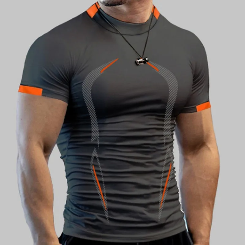 New Summer Gym Shirt Sport T Shirt Men Quick Drying Running Shirt Men Workout Training Tees Tops Fitness Short Sleeve Cotton
New Summer Gym Shirt Sport T Shirt Men Quick Drying Running Shirt Men Workout Training Tees Tops Fitness Short Sleeve Cotton