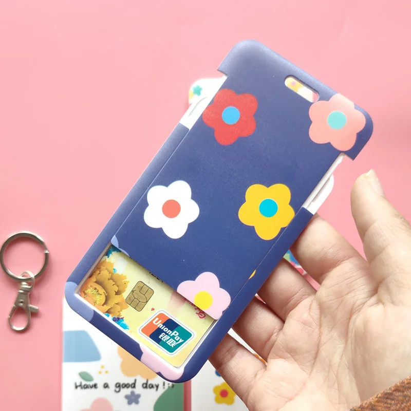 Cute Flower Card Holders Women Men Business Credit Card Holder Bank ID Holders Badge Kid Student Supplies Bus Card Cover Case
Cute Flower Card Holders Women Men Business Credit Card Holder Bank ID Holders Badge Kid Student Supplies Bus Card Cover Case