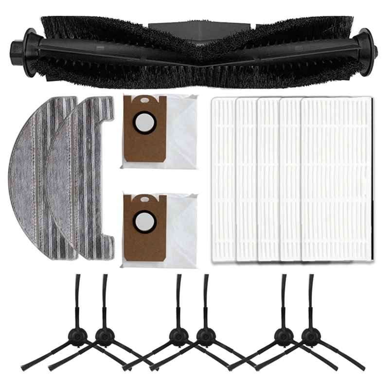 Replacement Parts Roller Brush Side Brushes HEPA Filter Compatible For Proscenic M8pro Robot Vacuum Cleaner Accessories
Replacement Parts Roller Brush Side Brushes HEPA Filter Compatible For Proscenic M8pro Robot Vacuum Cleaner Accessories