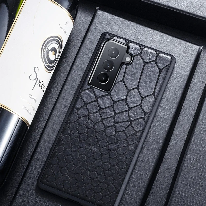 New Genuine Leather Premium Luxury Protective Cover for S22Ultra S21Plus S20 Note20 Series Phone
New Genuine Leather Premium Luxury Protective Cover for S22Ultra S21Plus S20 Note20 Series Phone