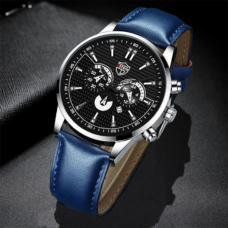 Fashion Brand Men's Watches Luxury Men Leather Sports Quartz Casual Wrist Watch Male Luminous Clock relogio masculino
Fashion Brand Men's Watches Luxury Men Leather Sports Quartz Casual Wrist Watch Male Luminous Clock relogio masculino