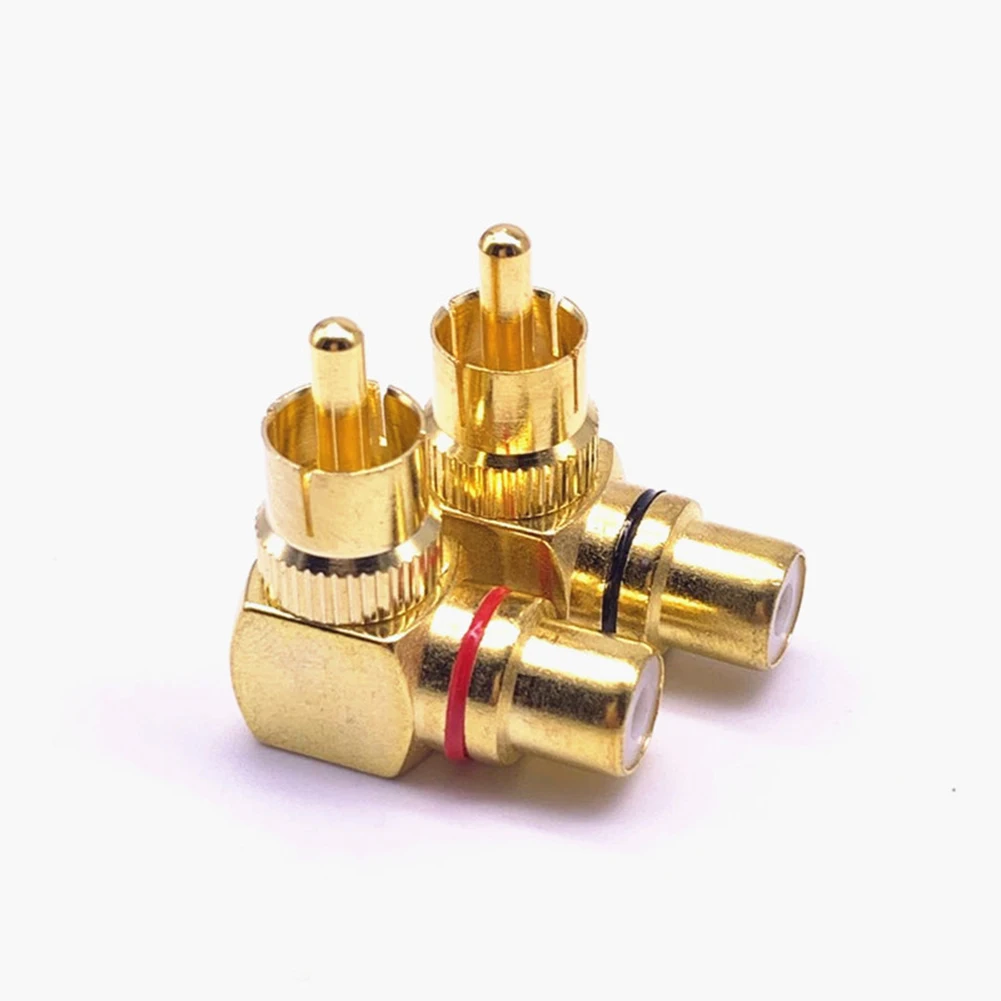 RCA Right Angle Connector Plug Male To Female 90Degree Elbow Metal Audio Adaptery For Microphones Audio Equipment Mixers
RCA Right Angle Connector Plug Male To Female 90Degree Elbow Metal Audio Adaptery For Microphones Audio Equipment Mixers