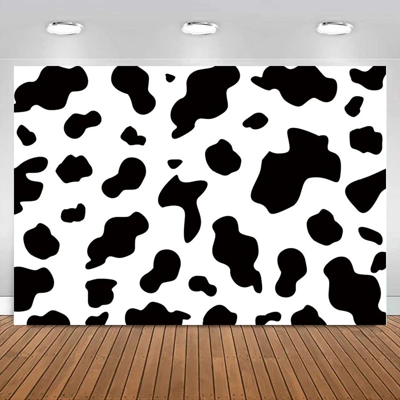 Photography Backdrops Black and White Cow Farm Animal Happy Birthday Party Background Kids Newborn Baby Shower Banner Decoration
Photography Backdrops Black and White Cow Farm Animal Happy Birthday Party Background Kids Newborn Baby Shower Banner Decoration
