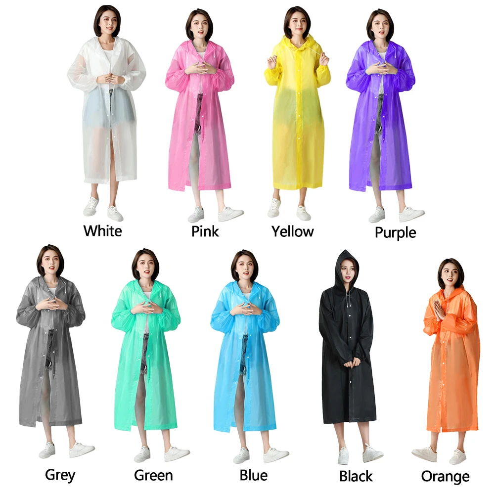 Fashion Women's Men's raincoat thickened waterproof clothing adult camping reusable rain poncho Raincoat Hot raincoat
Fashion Women's Men's raincoat thickened waterproof clothing adult camping reusable rain poncho Raincoat Hot raincoat