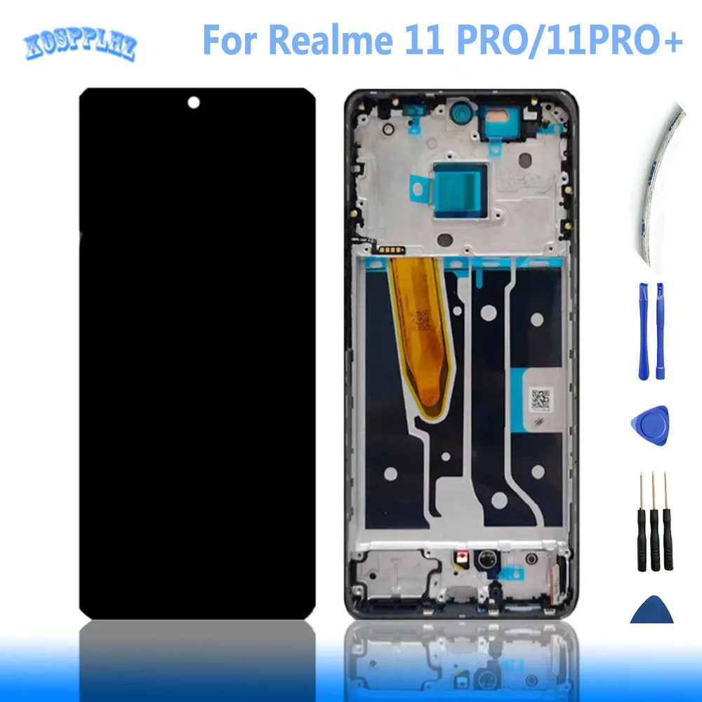 6,7 "для Realme 11PRO/11PRO + ЖК-дисплей, сенсорная панель, дигитайзер в сборе, Замена + Инструменты
6,7 "для Realme 11PRO/11PRO + ЖК-дисплей, сенсорная панель, дигитайзер в сборе, Замена + Инструменты