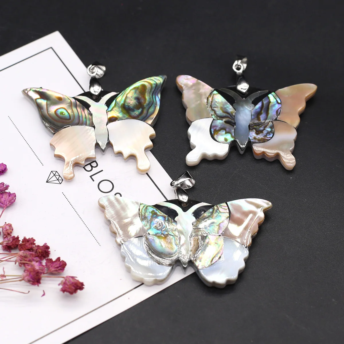 Natural Abalone Shell Pendant Charms Butterfly Shape Natural Shell Pendant for Jewelry Making Necklace Accessories
Natural Abalone Shell Pendant Charms Butterfly Shape Natural Shell Pendant for Jewelry Making Necklace Accessories