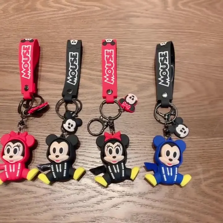 Flower Face Mickey Mouse Keychain Cute Doll Silicone Car Pendant Couple Schoolbag Pendant Key Chain
Flower Face Mickey Mouse Keychain Cute Doll Silicone Car Pendant Couple Schoolbag Pendant Key Chain