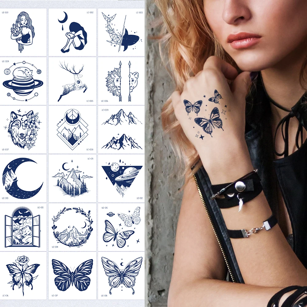 Small Fresh Herbal Juice Tattoo Stickers Non-reflective Semi-permanent Waterproof Fake Tattoos Disposable Cute Temporary Tattoos
Small Fresh Herbal Juice Tattoo Stickers Non-reflective Semi-permanent Waterproof Fake Tattoos Disposable Cute Temporary Tattoos