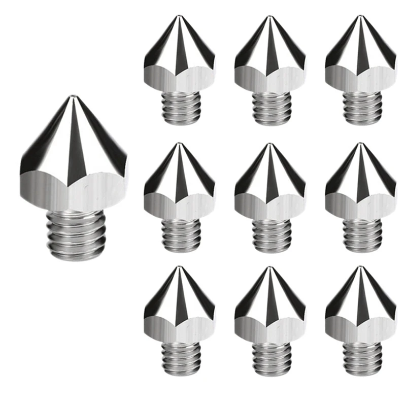 3D Printer Brass MK10 Extruder Nozzle For CTC Flashforge Dremel Wanhao 1.75Mm Filament ABS PLA 10Pcs
3D Printer Brass MK10 Extruder Nozzle For CTC Flashforge Dremel Wanhao 1.75Mm Filament ABS PLA 10Pcs