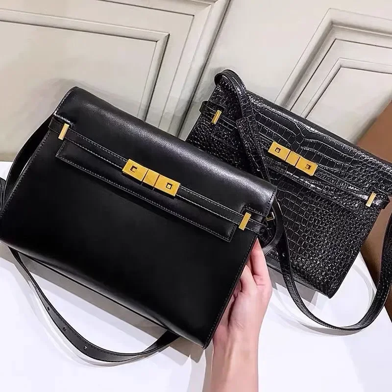 Genuine Black Shoulder Luxury Brand Quality Handbags Bags Women Commuter Female Leather Top Fashion Bag Crossbody Brown Designer
Genuine Black Shoulder Luxury Brand Quality Handbags Bags Women Commuter Female Leather Top Fashion Bag Crossbody Brown Designer