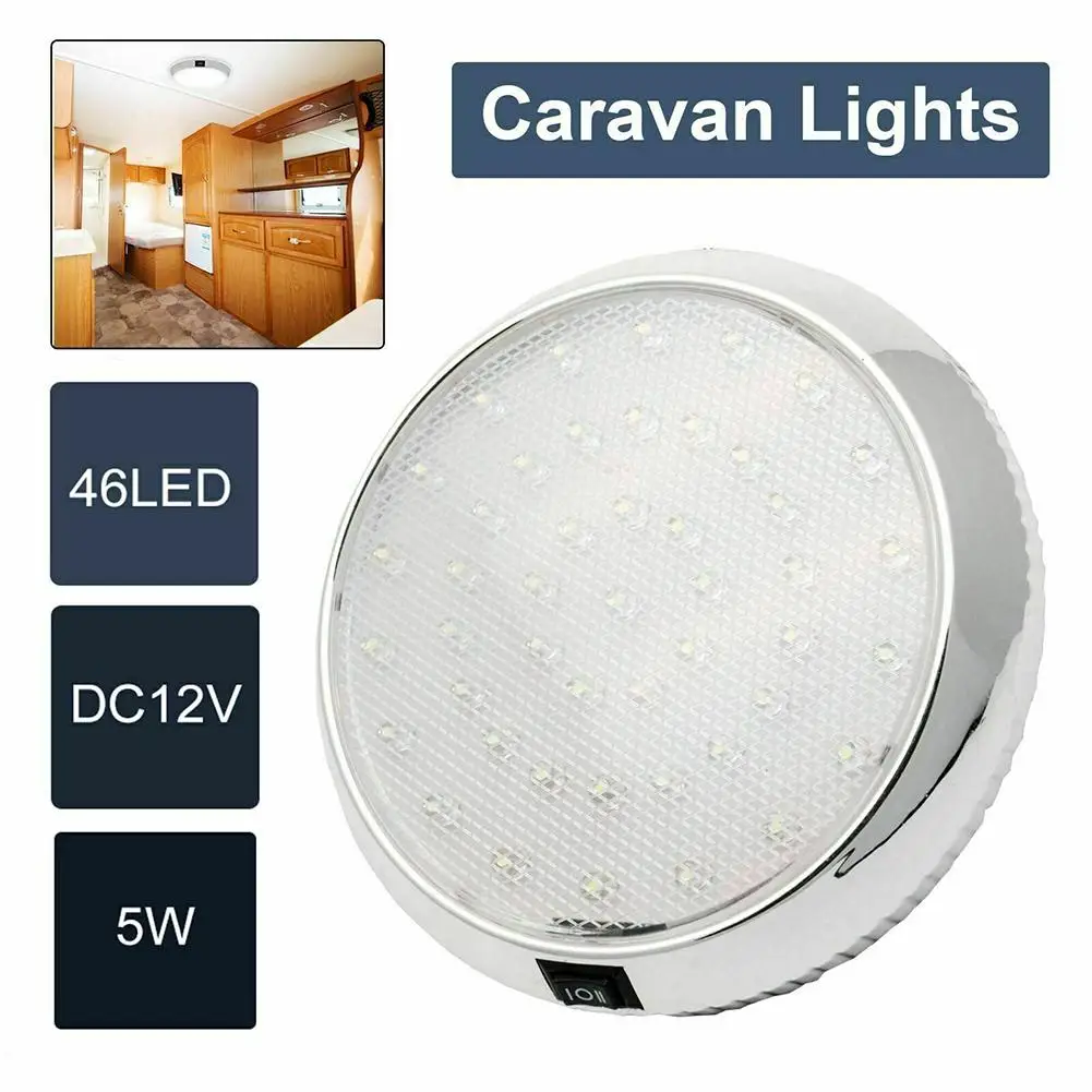 1PCS 12V 46LED Camping Car Ceiling Lamp RV Reading Lamp Boat Camper Trailer RV Interior Lamp Car Interior Lights
1PCS 12V 46LED Camping Car Ceiling Lamp RV Reading Lamp Boat Camper Trailer RV Interior Lamp Car Interior Lights