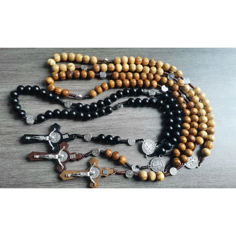 2pcs Handmade Catholic Rosaries Necklaces Christian Prayer Rosary Beads Pendant Necklaces for Men Women Jewelry 
2pcs Handmade Catholic Rosaries Necklaces Christian Prayer Rosary Beads Pendant Necklaces for Men Women Jewelry
