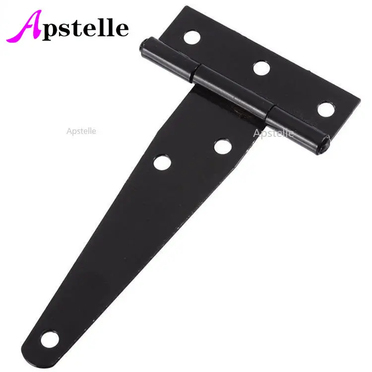 1PC Black T Shape Triangle Rustproof Iron Light Duty Shed Hinge Wooden Door Gate Hinges
1PC Black T Shape Triangle Rustproof Iron Light Duty Shed Hinge Wooden Door Gate Hinges