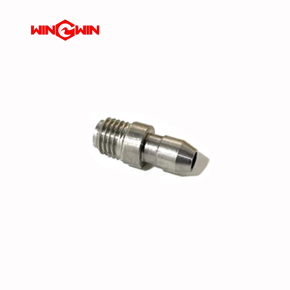 5 axis waterjet cutting machine cutter head part abrasive inlet valve/tube
5 axis waterjet cutting machine cutter head part abrasive inlet valve/tube