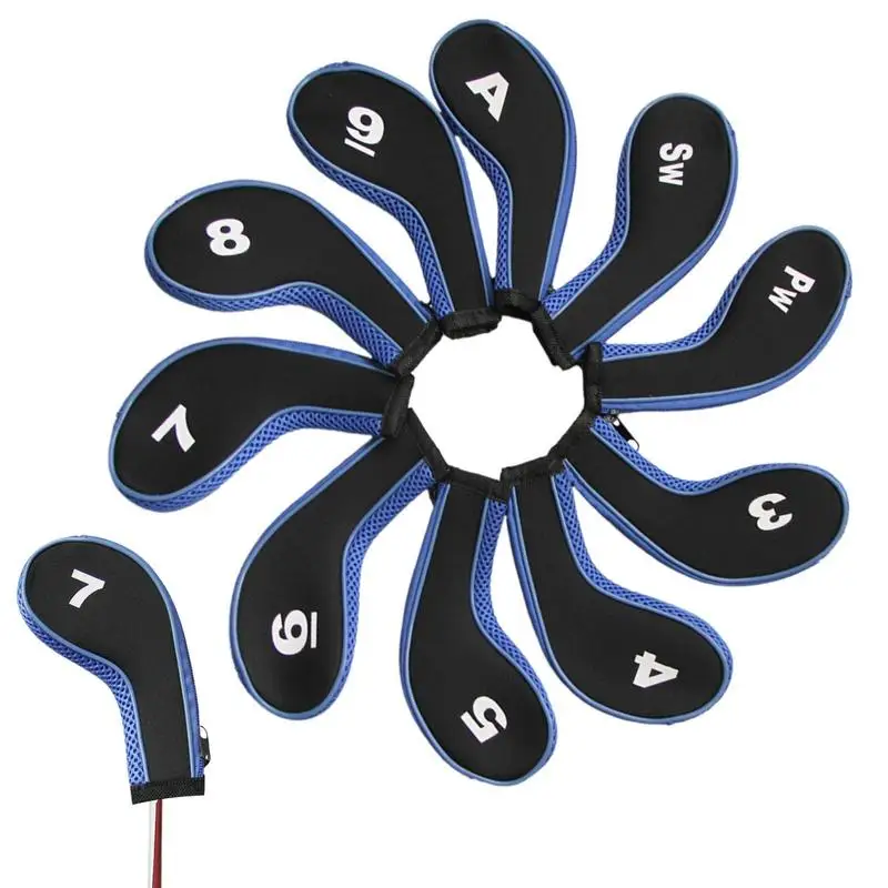 Golf Wedge Cover For Men 10pcs Zipper Golf Wedge Covers For Women Universal Golf Wedge Head Cover Right Hand Pitching & Chipping
Golf Wedge Cover For Men 10pcs Zipper Golf Wedge Covers For Women Universal Golf Wedge Head Cover Right Hand Pitching & Chipping