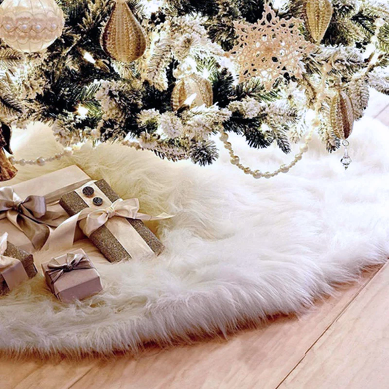 S/m/l Christmas Tree Skirt Apron Ornament Soft Plush Pad Birthday Party Christmas Decoration For Home Xmas Tree Decor Supplies
S/m/l Christmas Tree Skirt Apron Ornament Soft Plush Pad Birthday Party Christmas Decoration For Home Xmas Tree Decor Supplies