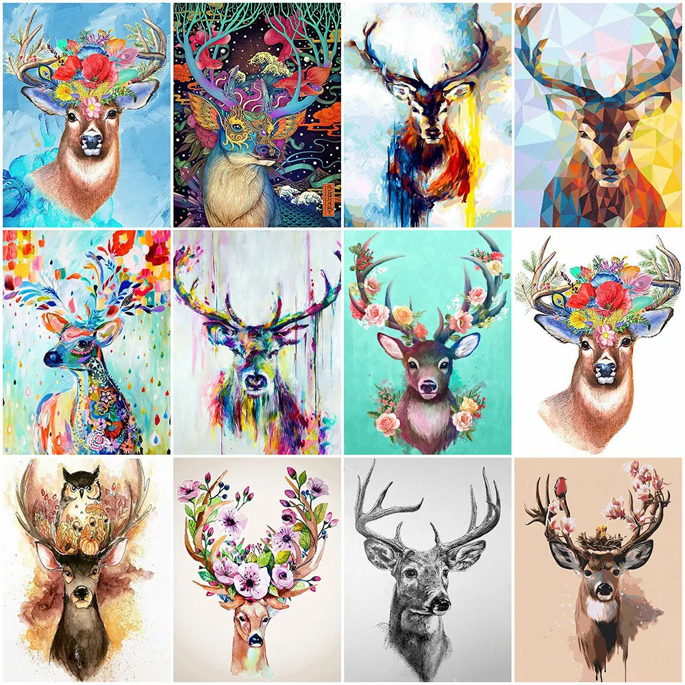 Diamond Painting Deer Full Drill Square/Round Handmade Gift Diamond Embroidery Animal Mosaic Picture of Rhinestone Home Decor
Diamond Painting Deer Full Drill Square/Round Handmade Gift Diamond Embroidery Animal Mosaic Picture of Rhinestone Home Decor