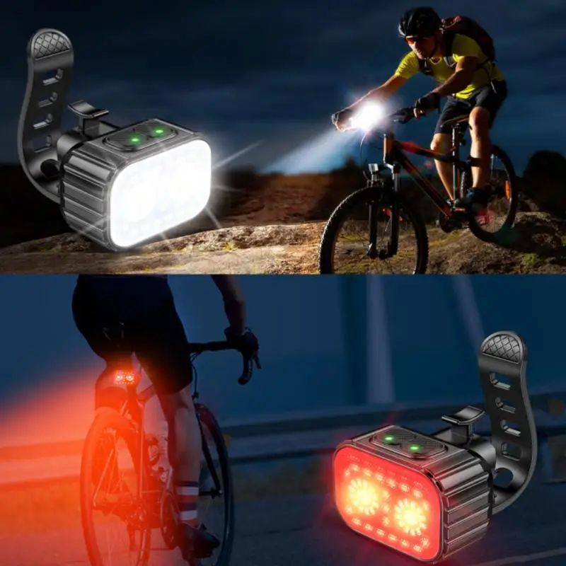 Cycling Bicycle Front Rear Light Set Bike USB Charge Headlight Light MTB Waterproof Taillight LED Lantern Bicycle Accessories
Cycling Bicycle Front Rear Light Set Bike USB Charge Headlight Light MTB Waterproof Taillight LED Lantern Bicycle Accessories