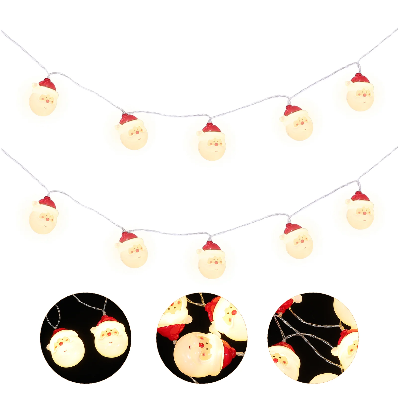 1PC Christmas String Lights Santa Claus Strings Fairy Lights Twinkle Lights for Patio Festival Garden
1PC Christmas String Lights Santa Claus Strings Fairy Lights Twinkle Lights for Patio Festival Garden