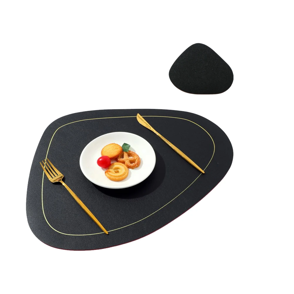 Inyahome PU Placemats For Table Waterproof Non-Slip Insulation Leather Place Mats Set Nordic Style Christmas Coaster Cup Mat
Inyahome PU Placemats For Table Waterproof Non-Slip Insulation Leather Place Mats Set Nordic Style Christmas Coaster Cup Mat