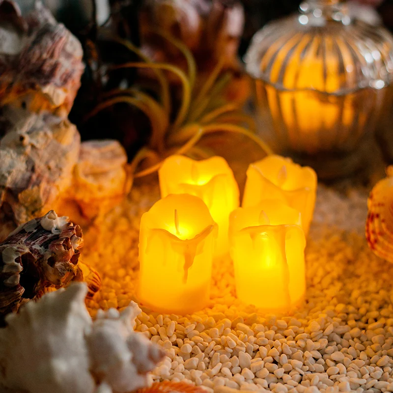 4pcs LED Electronic Candle Simulation Fake Flameless Candle for Birthday Wedding Valentine's Day Christmas Home Party Decoration
4pcs LED Electronic Candle Simulation Fake Flameless Candle for Birthday Wedding Valentine's Day Christmas Home Party Decoration