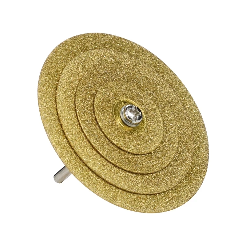 5pcs Diamond Cutting Disc 20/30/40/50mm Rotary Tool TiN Coated Circular Saw Blade For Cutting Gemstone Glass Ceramic Woodworking
5pcs Diamond Cutting Disc 20/30/40/50mm Rotary Tool TiN Coated Circular Saw Blade For Cutting Gemstone Glass Ceramic Woodworking