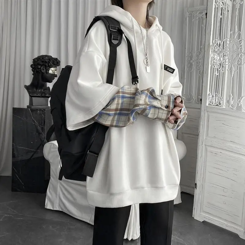 ZITY Fake Two Piece Sweatshirt Women Spring Autumn New Loose Fleece Women Hoodie Couple Wear BF Lazy Wind Hip-Hop Casual Top
ZITY Fake Two Piece Sweatshirt Women Spring Autumn New Loose Fleece Women Hoodie Couple Wear BF Lazy Wind Hip-Hop Casual Top